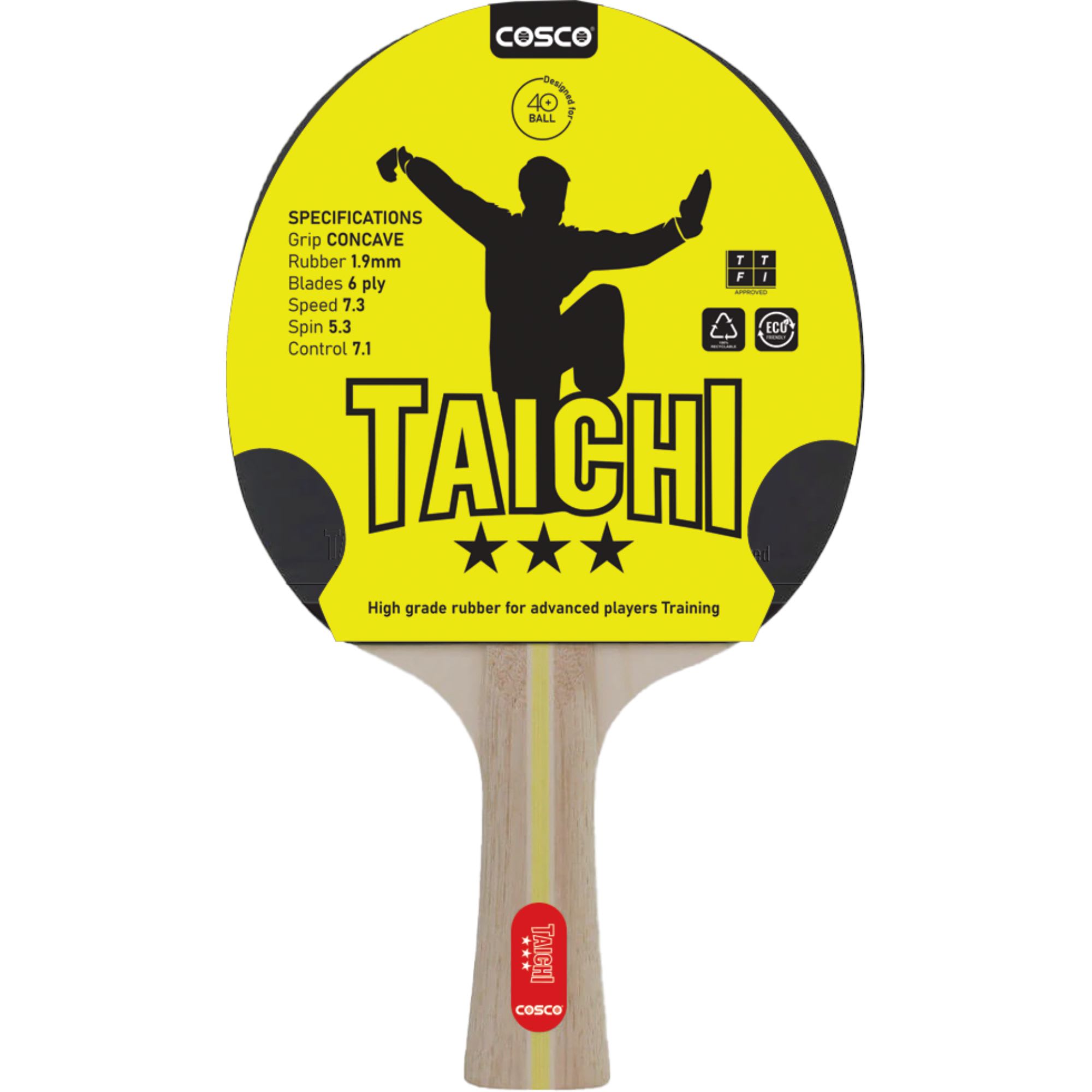 Cosco Taichi Table Tennis Bat - Image 5