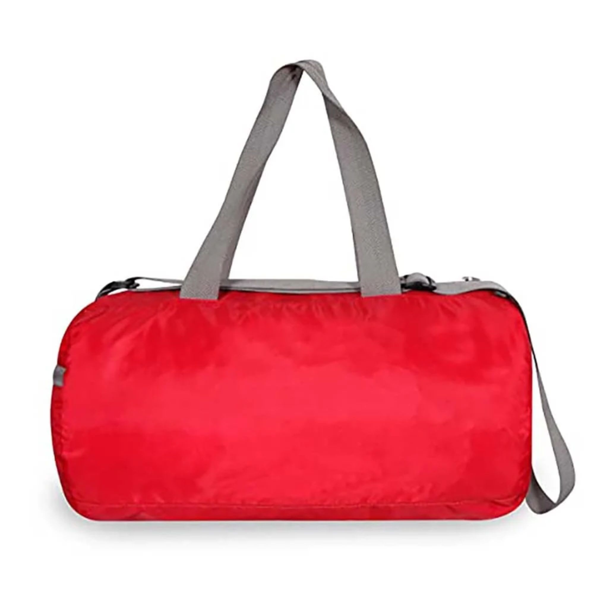 Nivia Deflate-01 Round Red Gym Bag - Image 2
