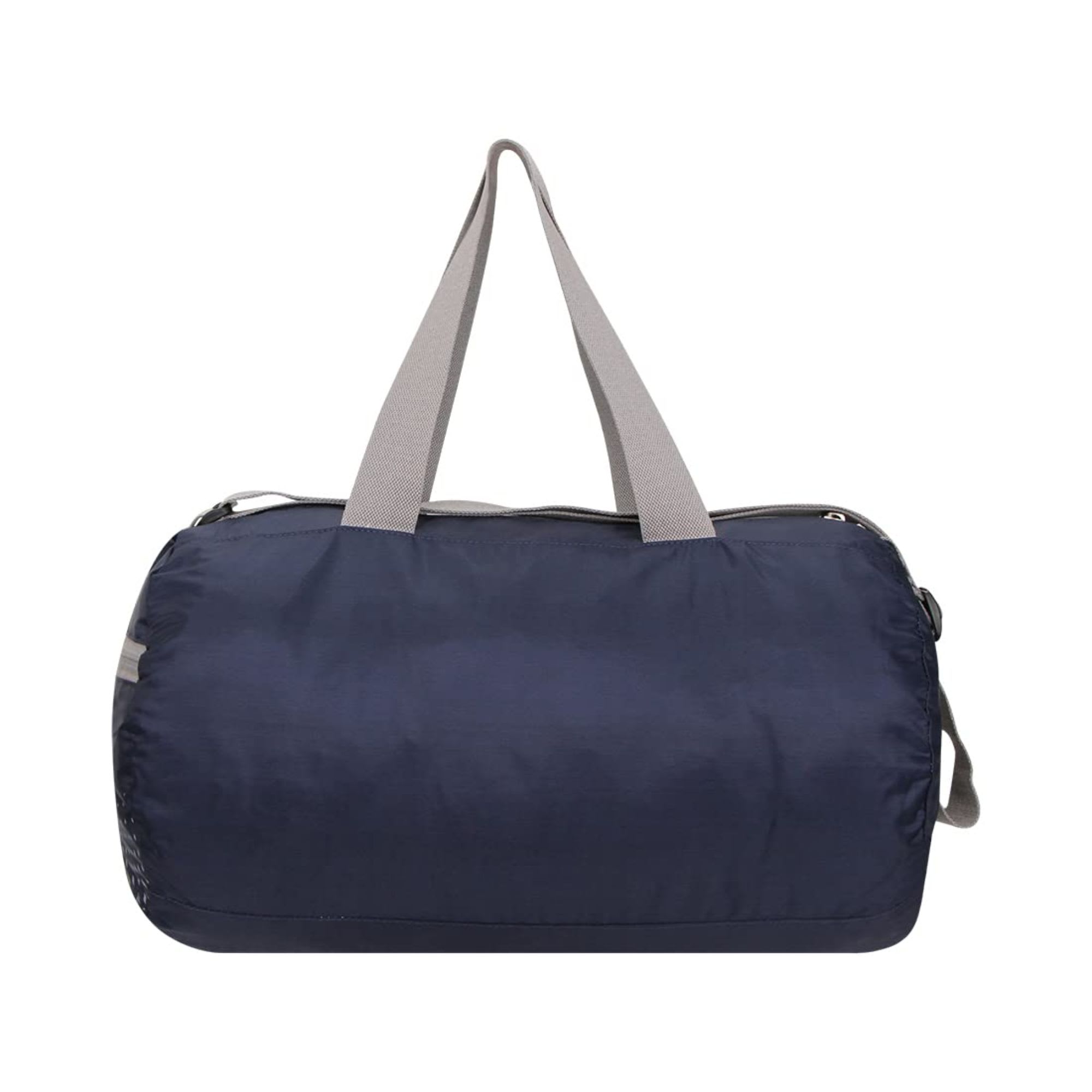 Nivia Deflate-01 Round Navy & Grey Gym Bag - Image 4