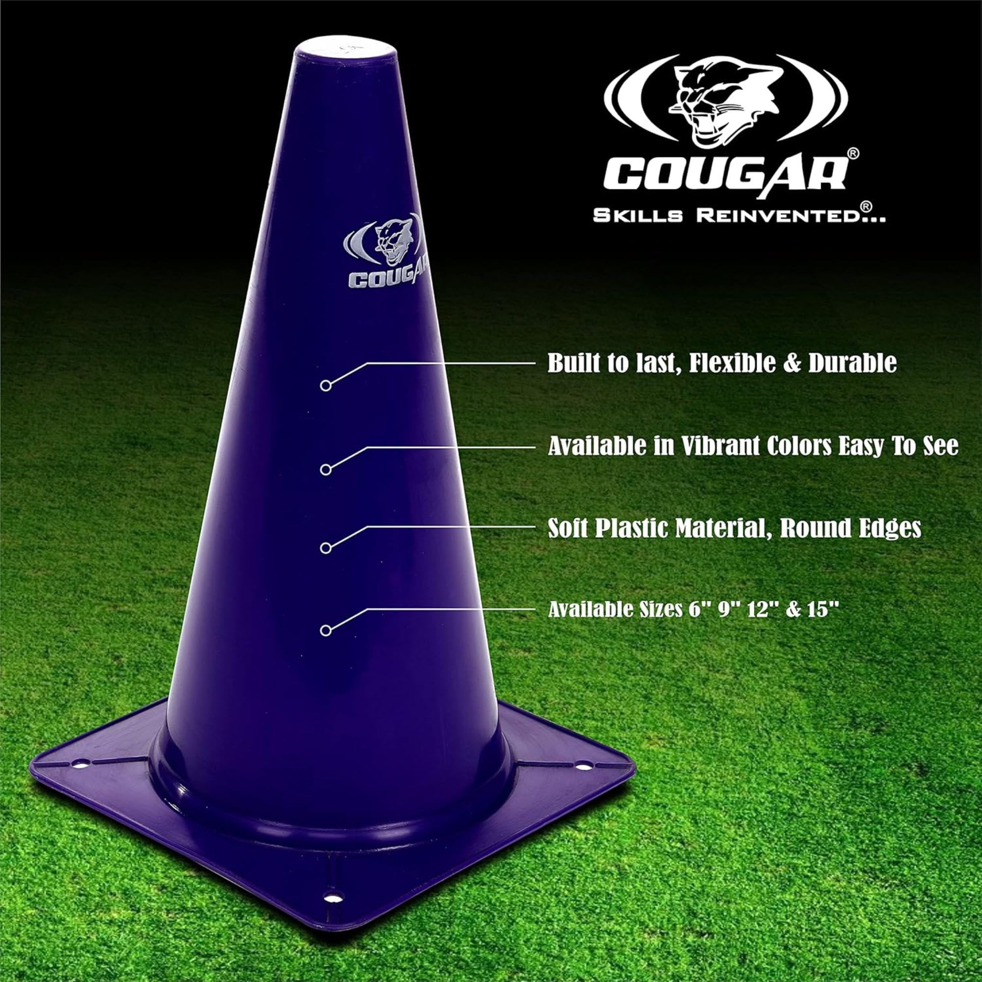 Cougar Football Marking Cone - Image 5