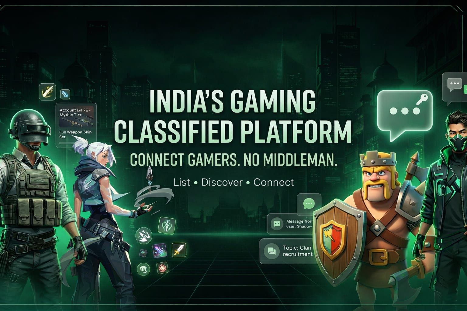 Introducing GamersGround – India’s Gaming Classified Platform