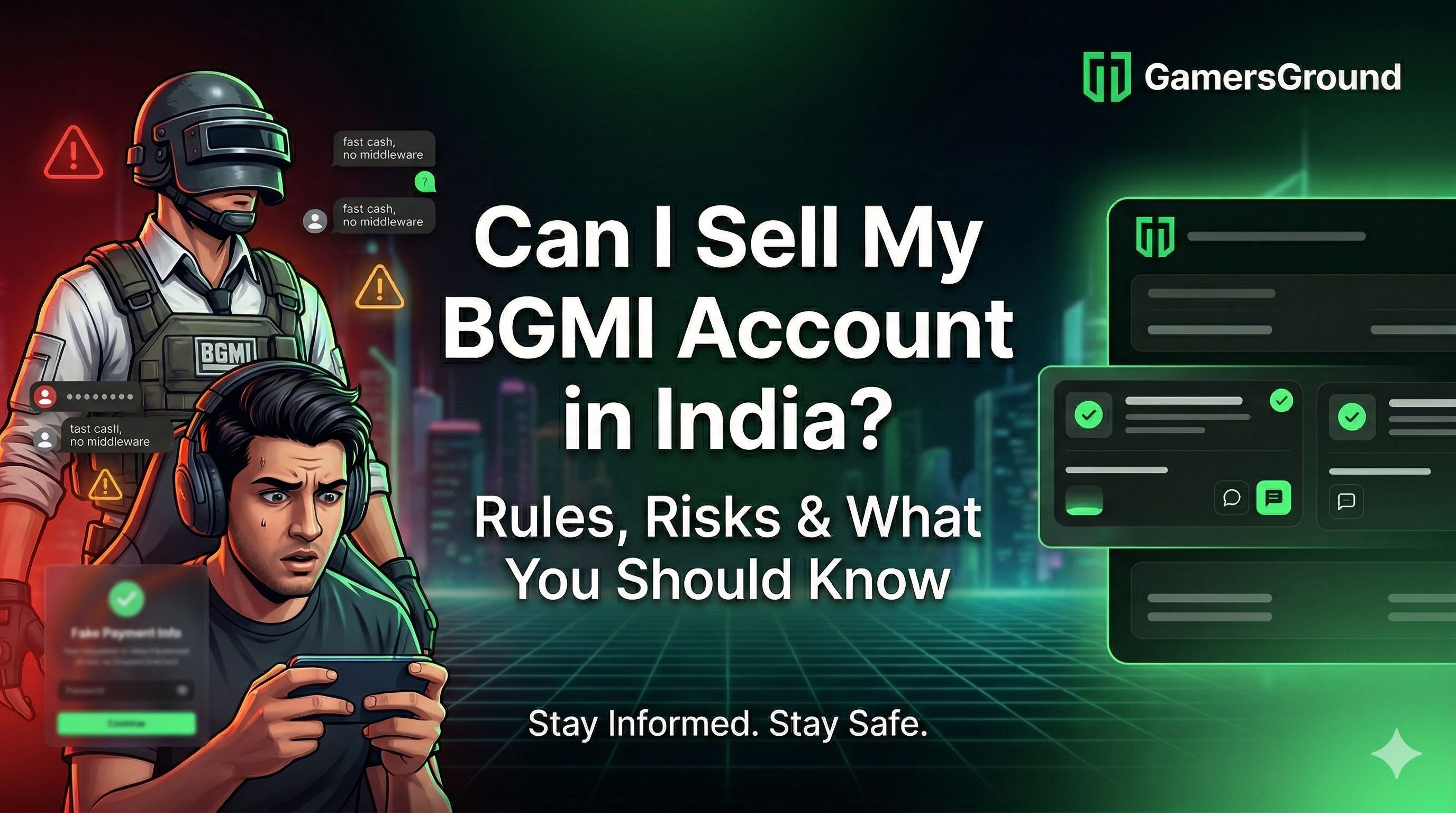 Can I Sell My BGMI Account?