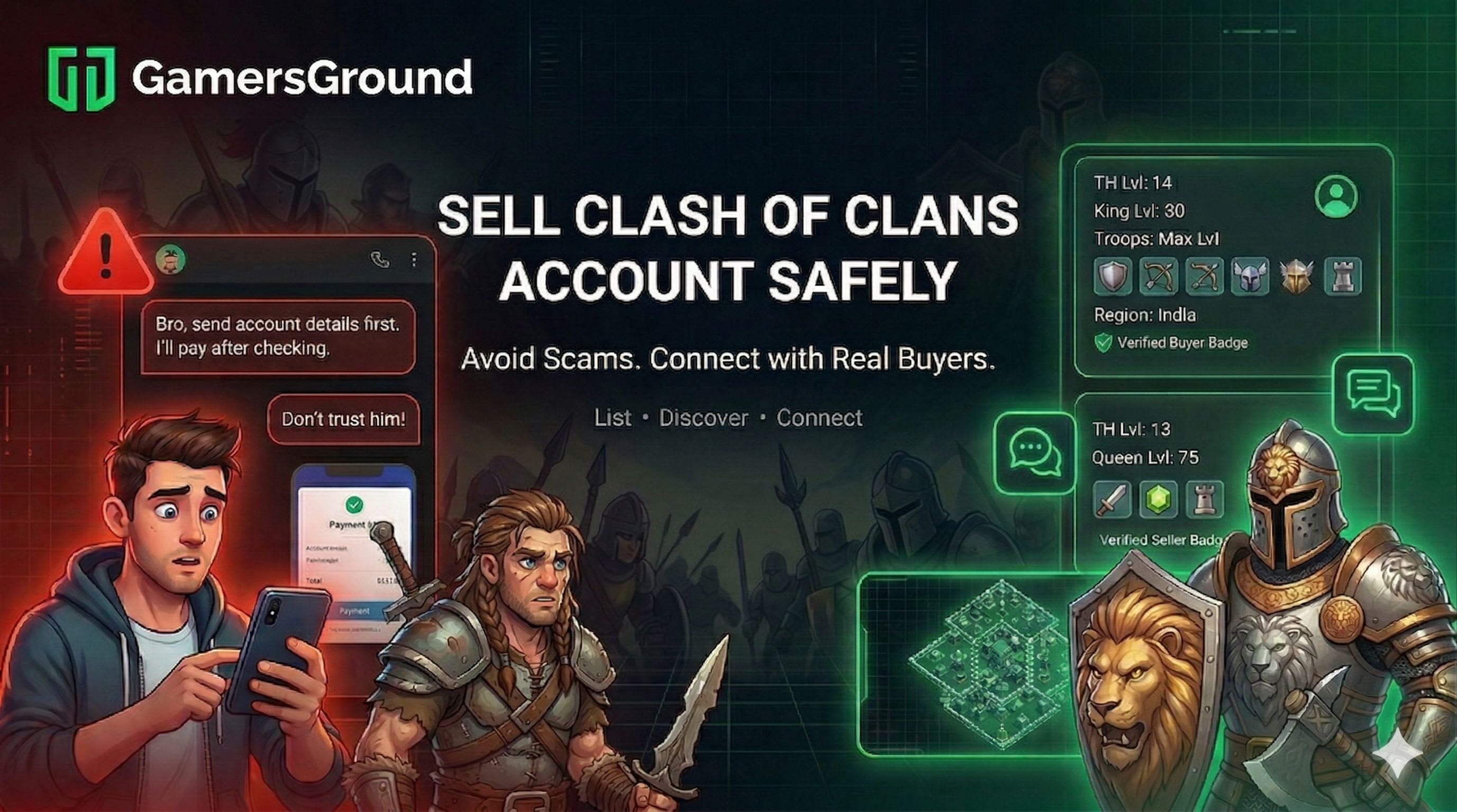 How to Sell Clash of Clans Account in India (Safe & Complete Guide)