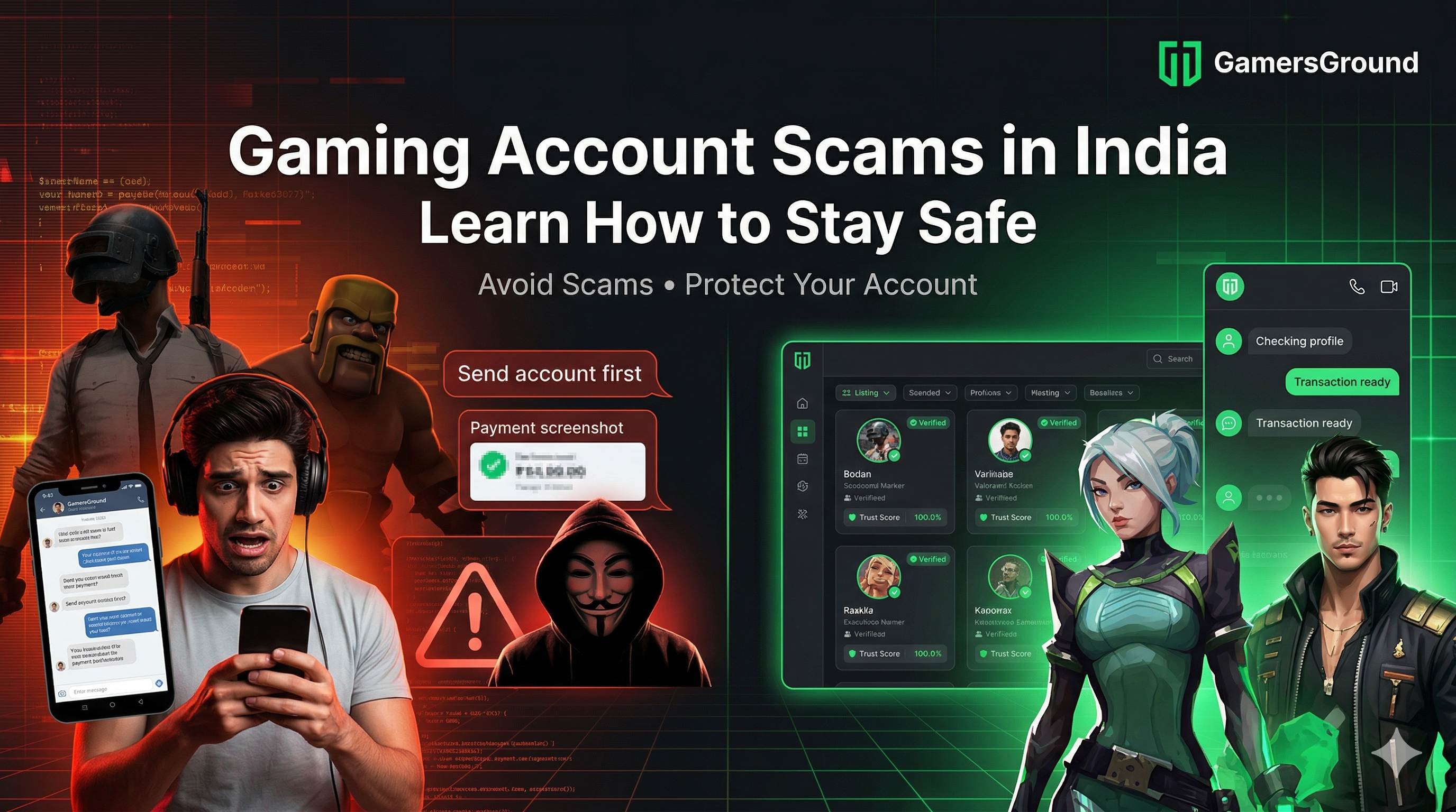 Gaming Account Scams in India – How to Avoid Them (Complete Guide)