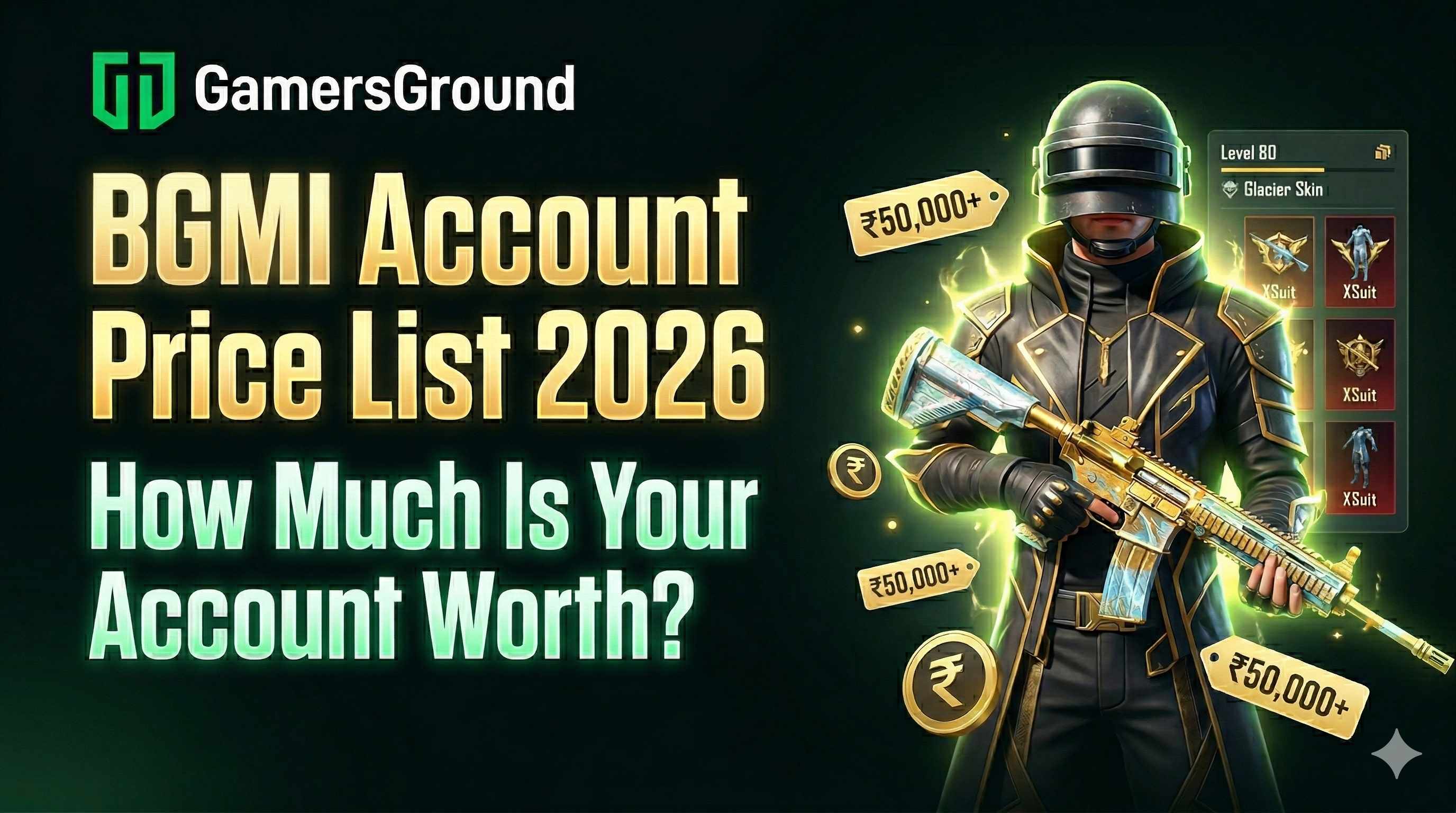 BGMI Account Price List 2026: How Much Should You Charge Based on Level & Skins