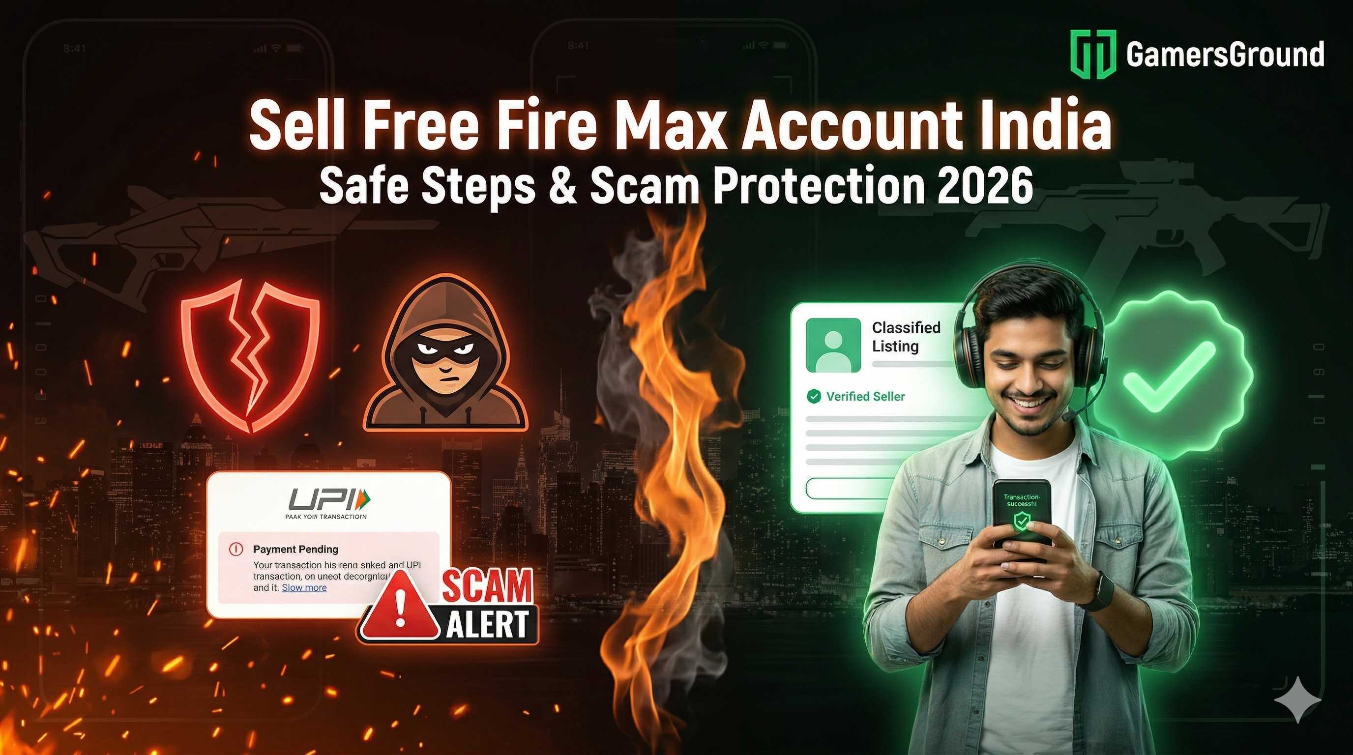 How to Sell Your Free Fire Max Account in India Without Getting Scammed (2025–2026 Guide)