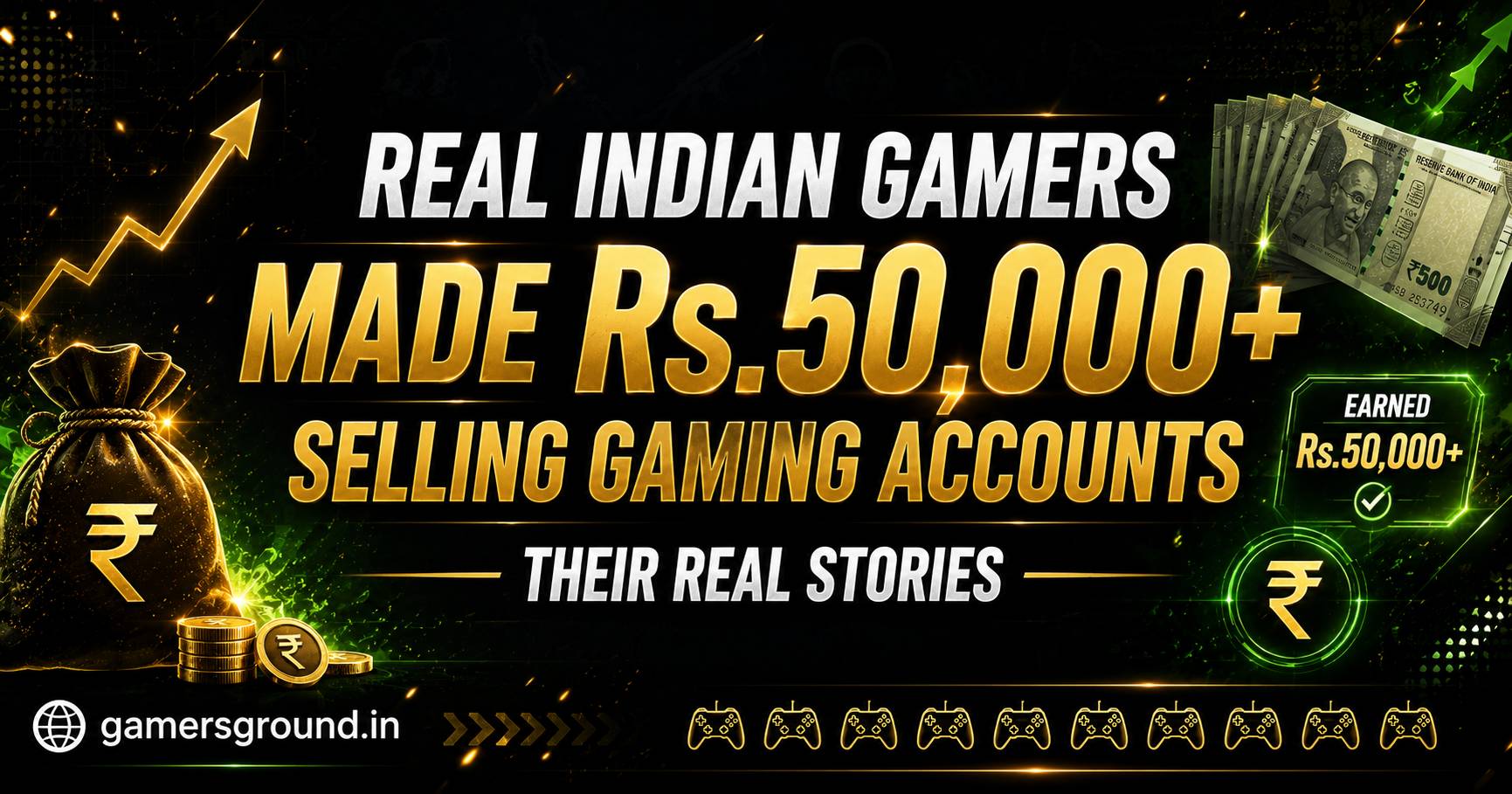 How 10 Indian Gamers Made Rs.50,000+ Selling Their Gaming Accounts (Real Interviews)