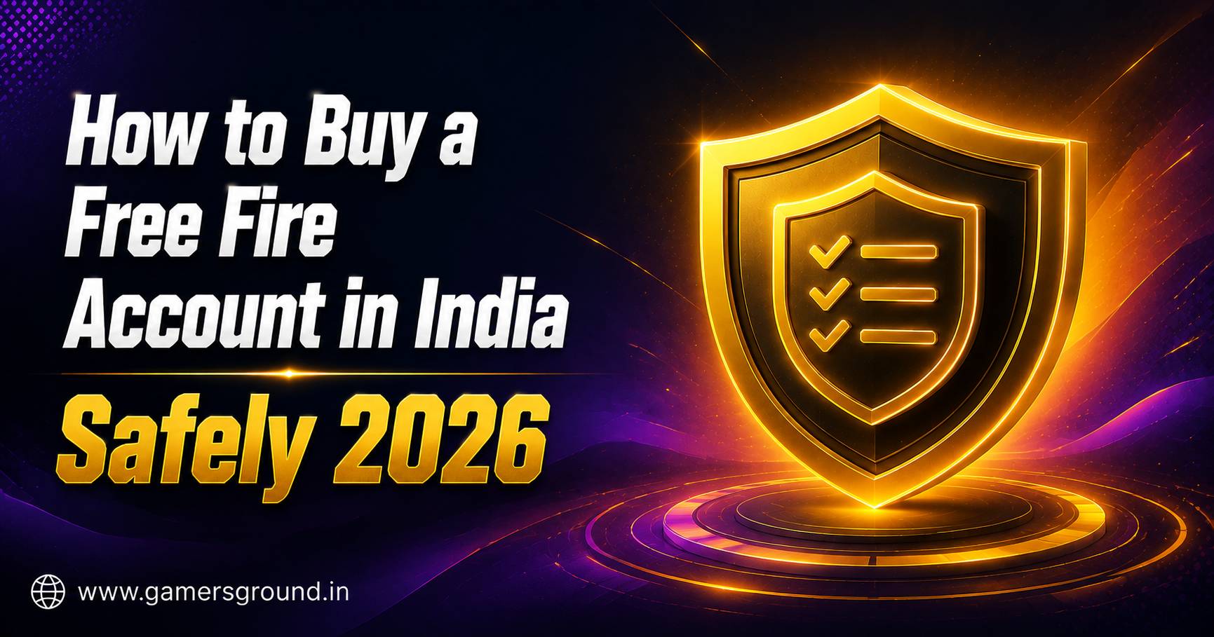How to Buy a Free Fire Account in India Safely (2026 Guide)