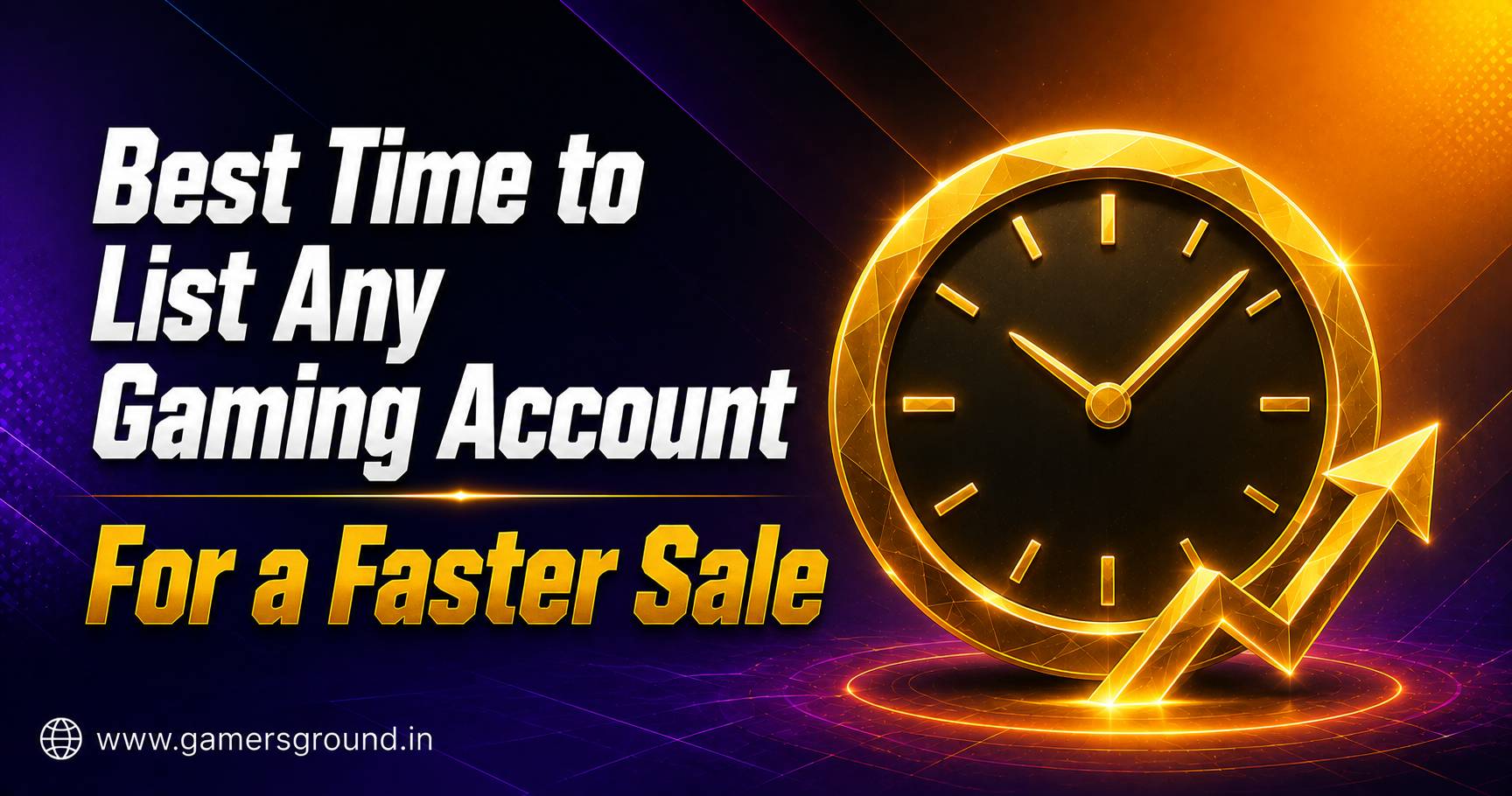 Best Time to List Any Gaming Account for a Faster Sale (All Games)