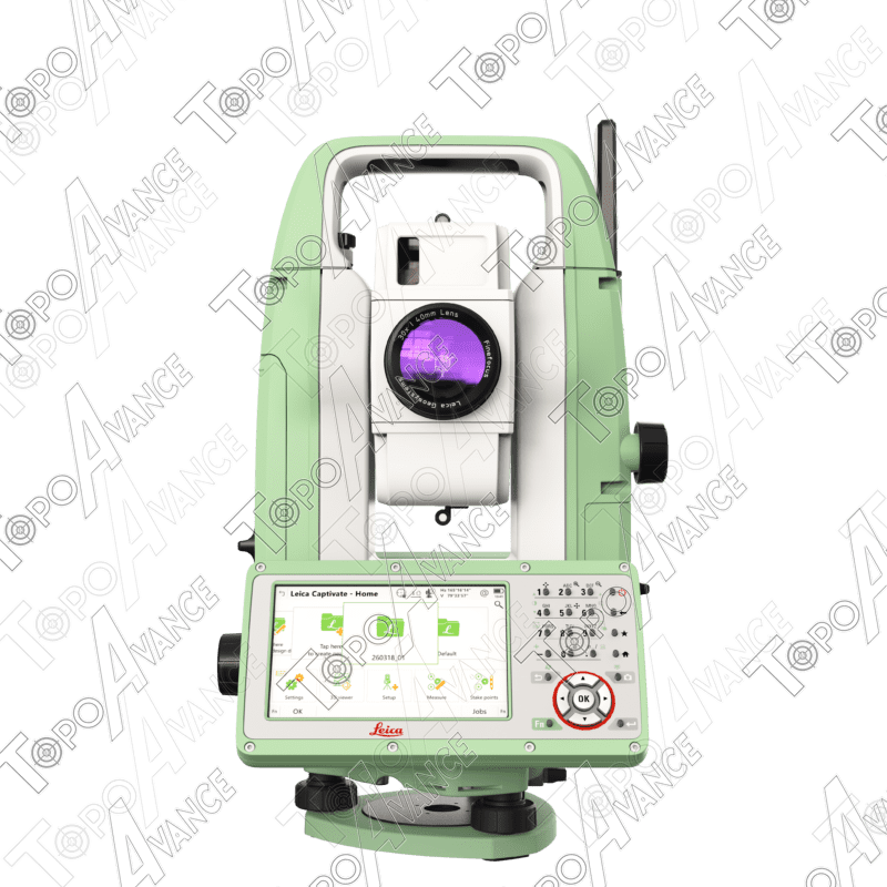 ESTACIÓN TOTAL LEICA FLEXLINE TS10