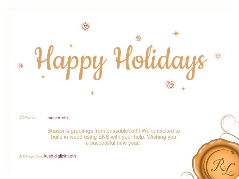 RedLetter Greeting Card