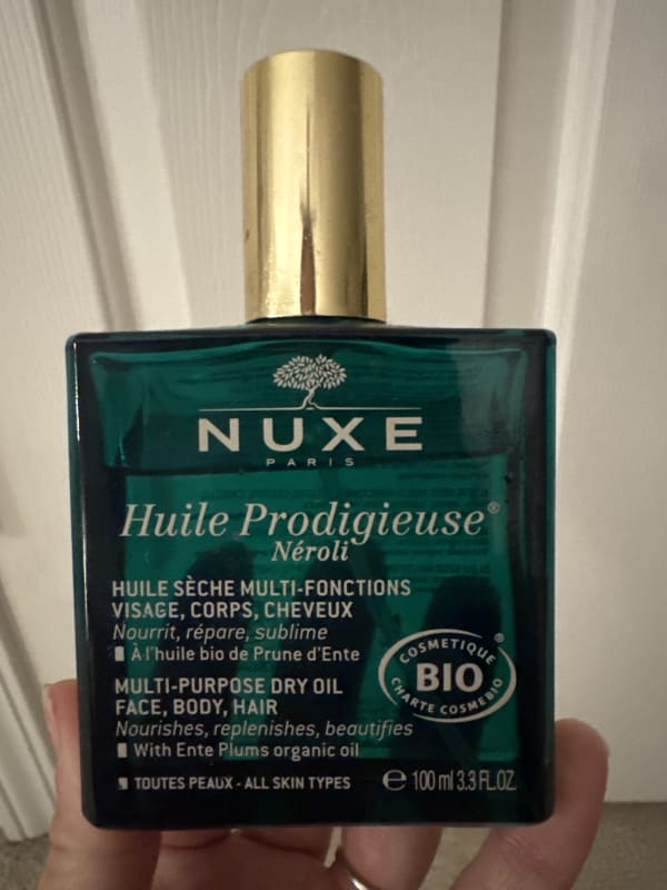 Nuxe Green Bottle