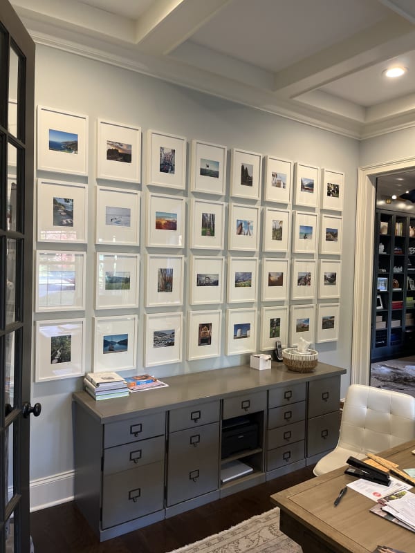 Travel photo collage