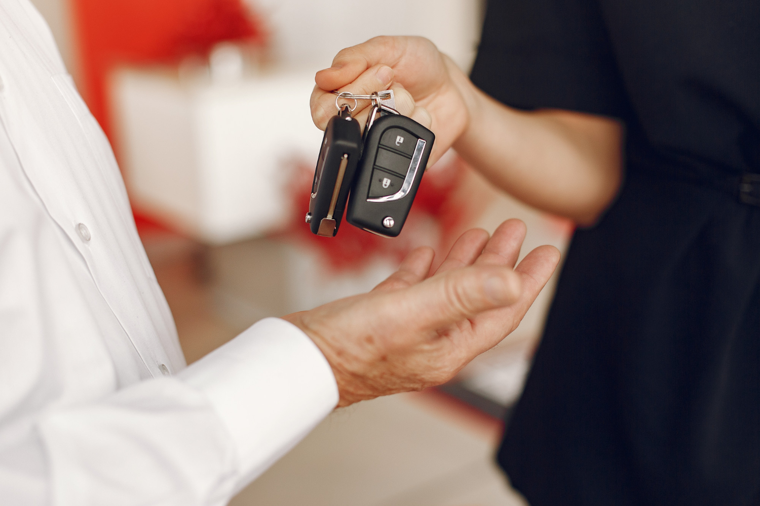 Autoschlüssel Rohling wird nachgemacht