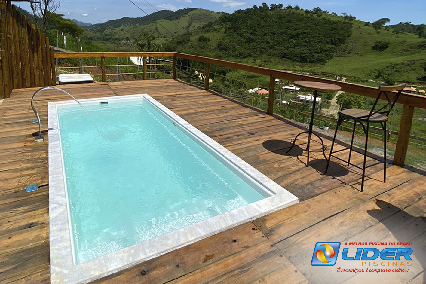Linha Estilo - Piscina instalada