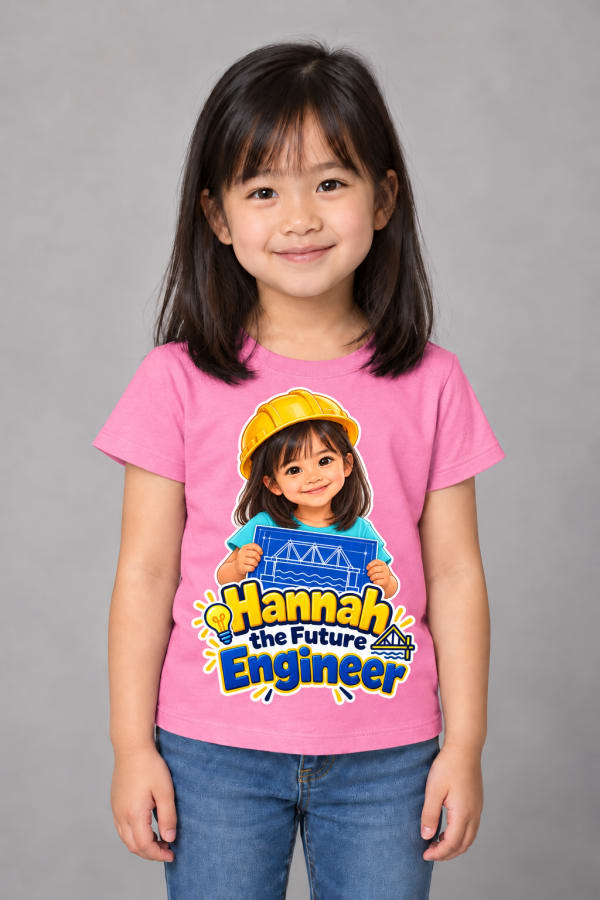 Child wearing an EVOL-N hero tee