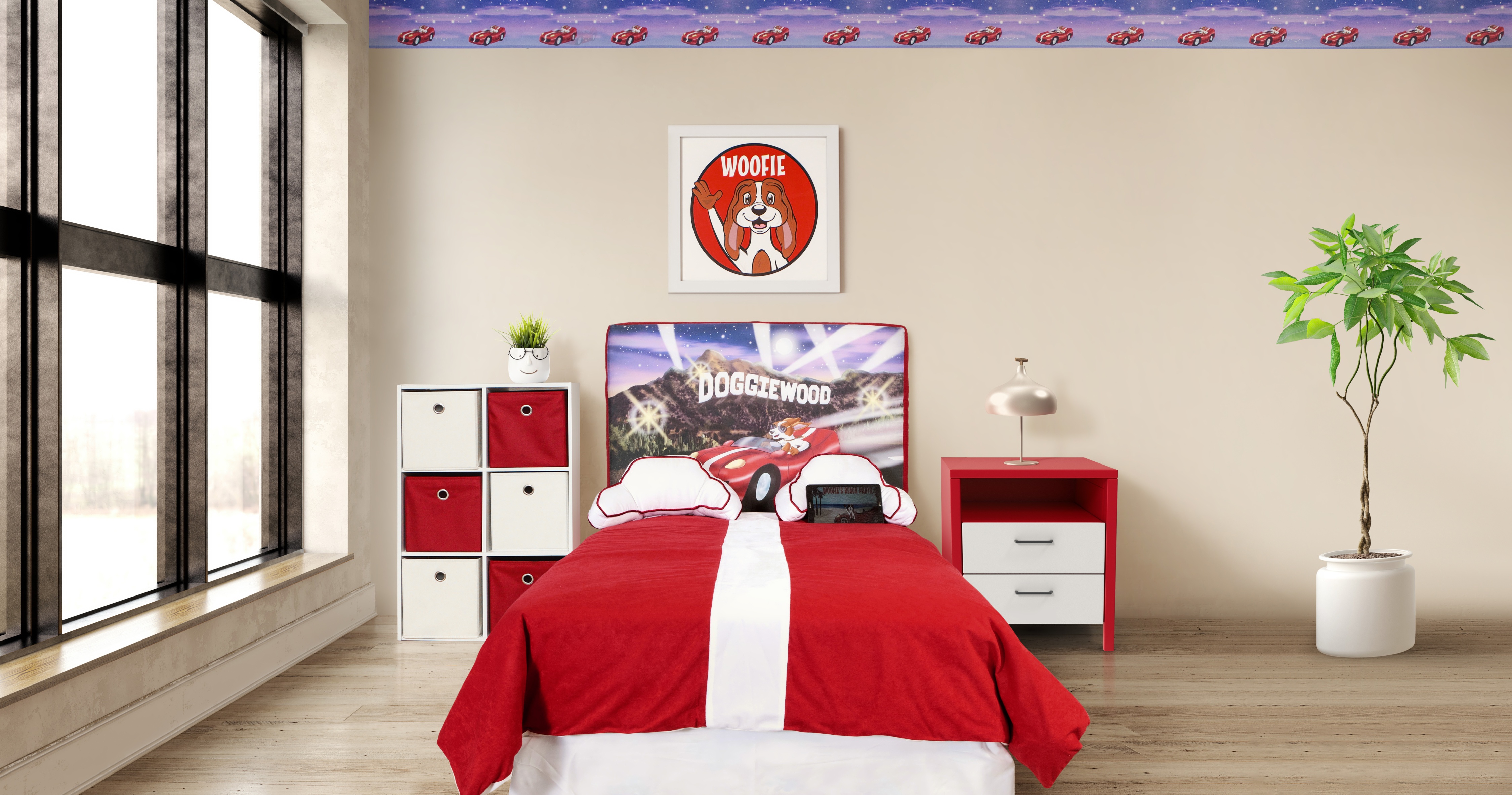 New Woofie Theme Bedroom