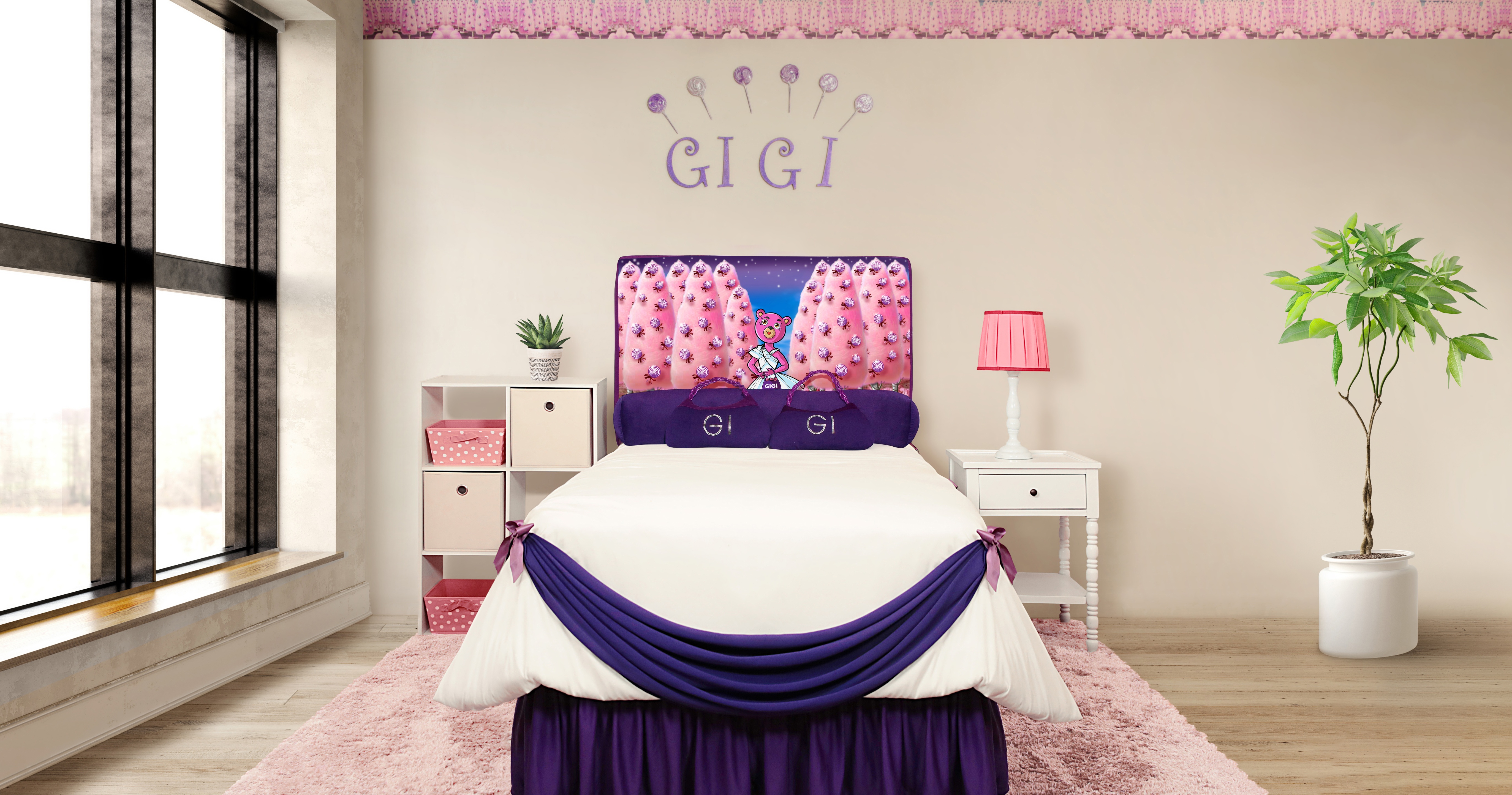 GiGi Theme Bedroom 