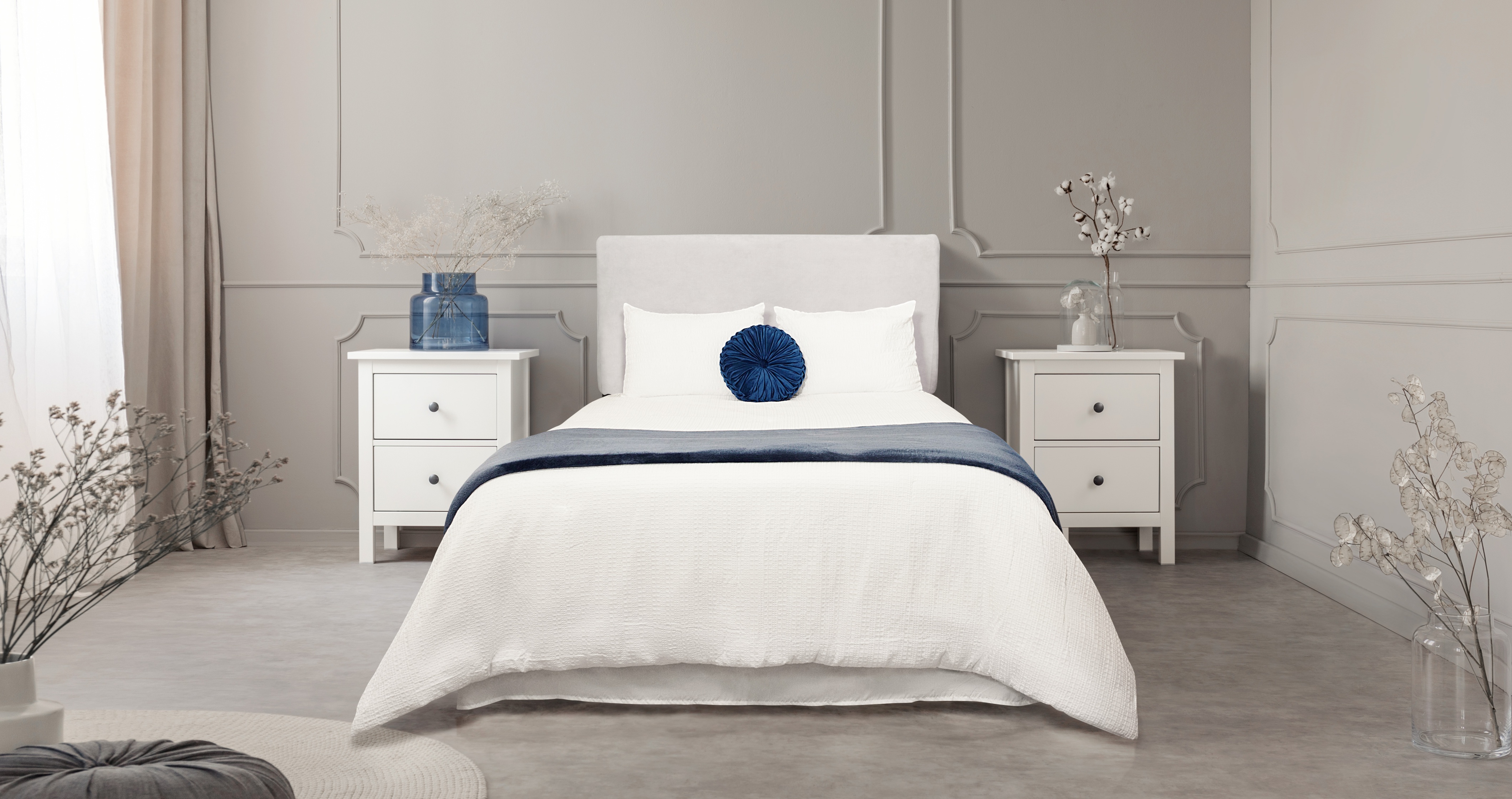 The Plain Headboard cover 