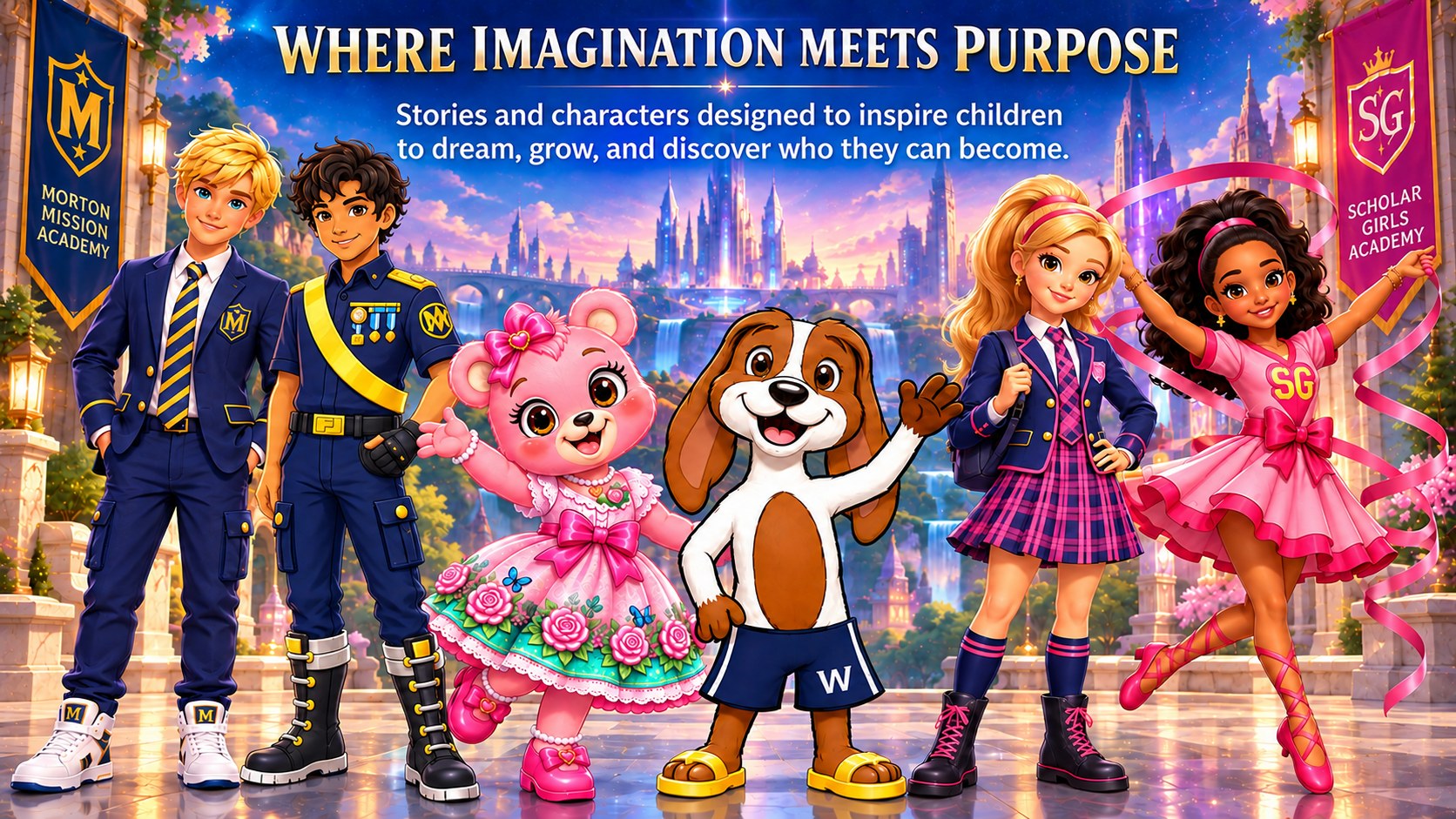 EVOL-N characters: where imagination meets purpose