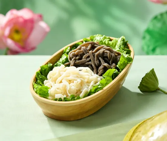 Lòng Bò Chay Konjac Đen Trắng
