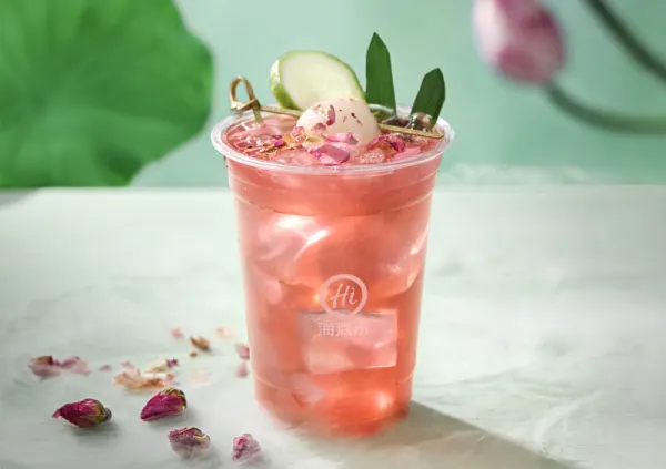 Trà Chanh Vải Hương Hoa Hồng