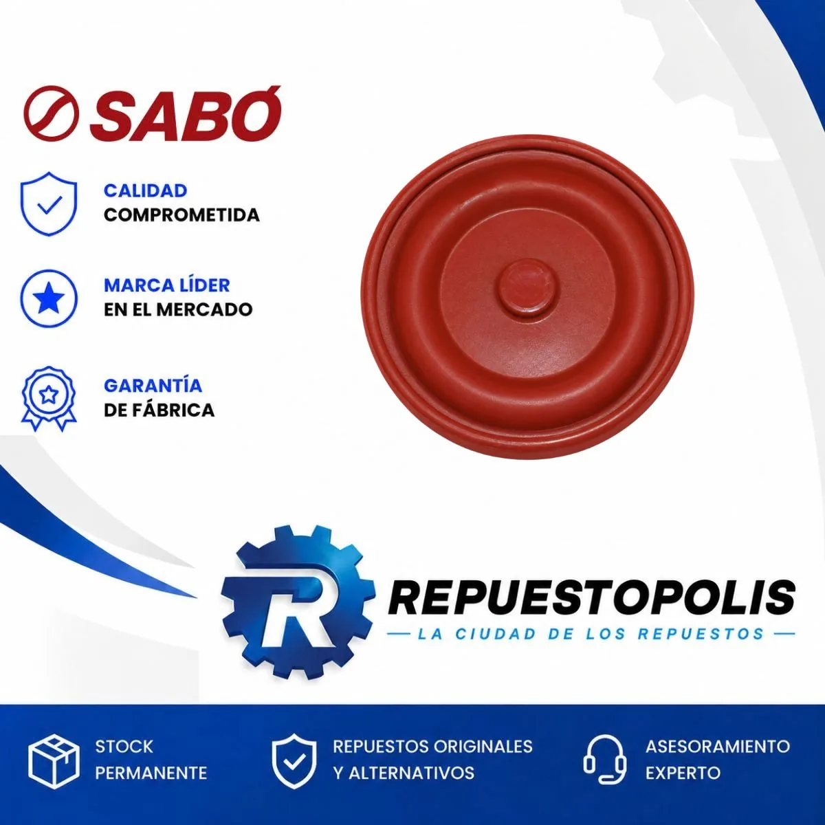Diafragma de Tapa de Válvulas Peugeot 2008, 208 y 308 - SABO