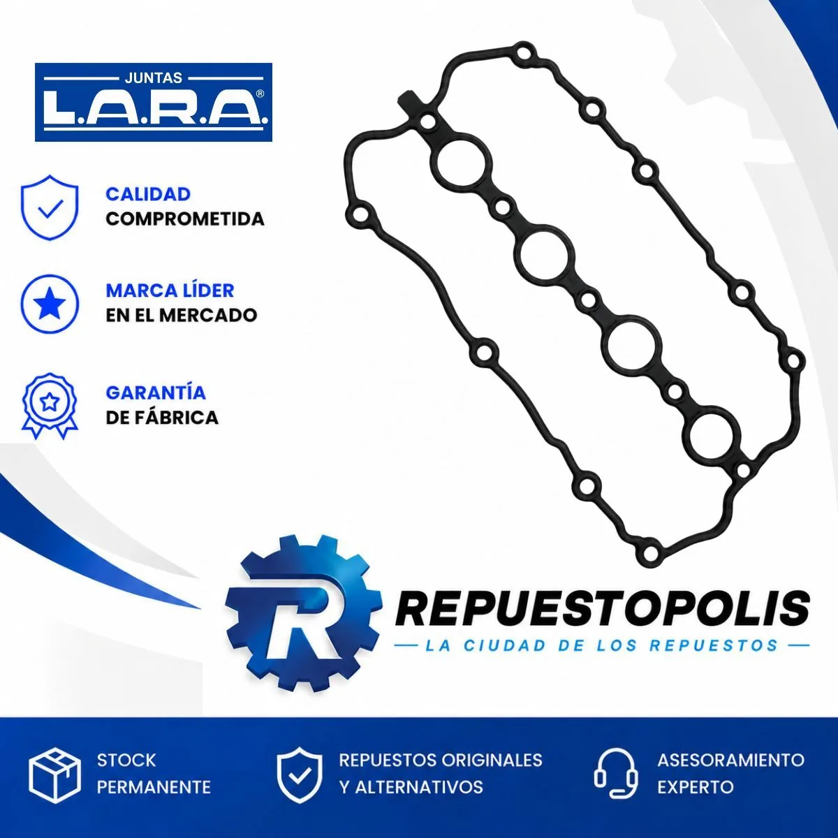 Junta de Tapa de Válvulas para Volkswagen Vento - LARA