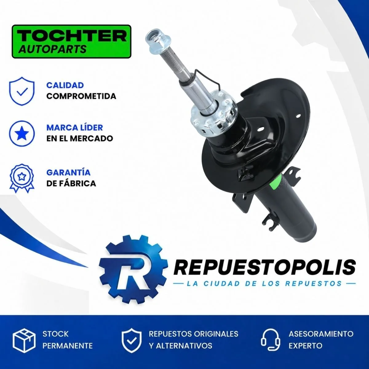 Amortiguador Delantero Izquierdo Citroën C3 Aircross