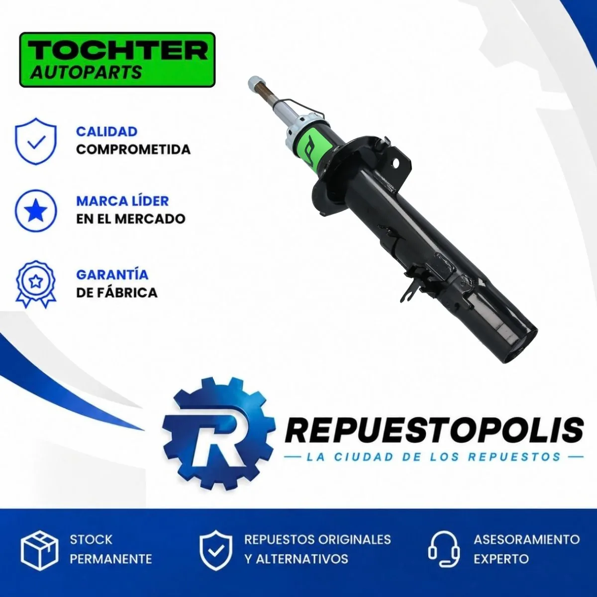 Amortiguador Delantero Izquierdo Citroën C3 03/12 - TOCHTER