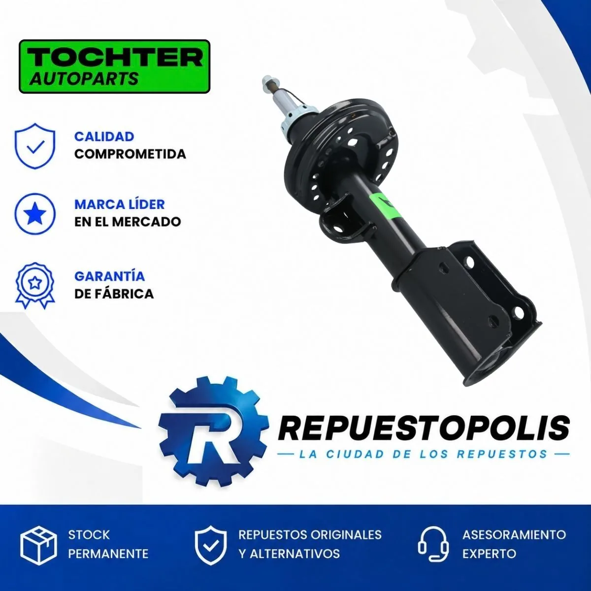 Amortiguador Delantero Derecho Fiat Toro 16/26 - TOCHTER