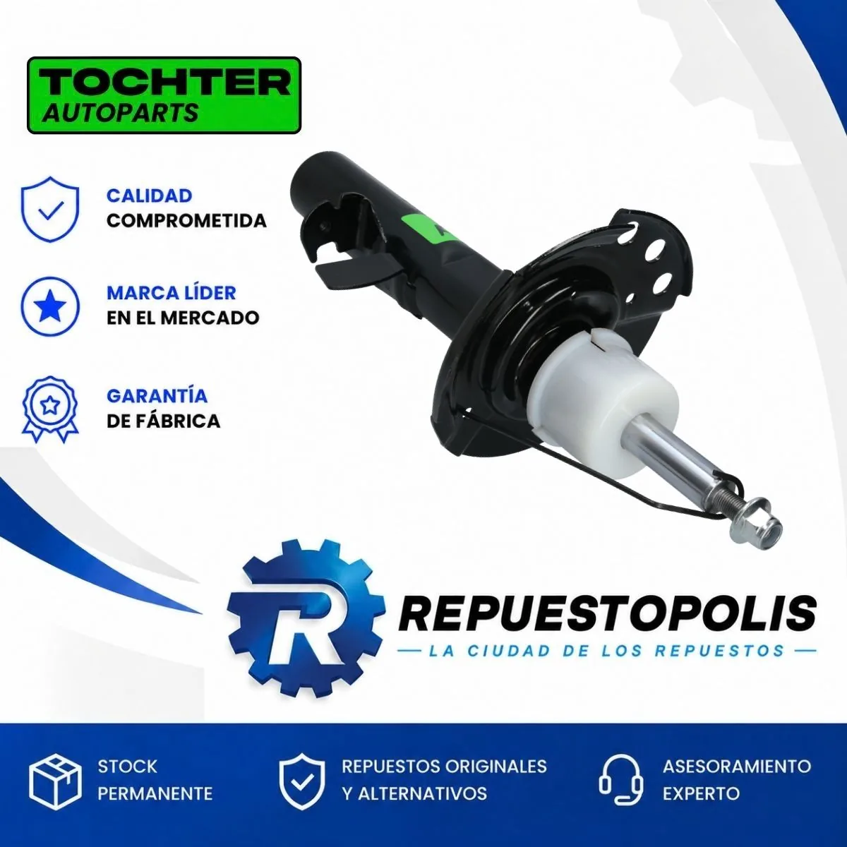 Amortiguador Delantero Derecho Ford Focus 13/21 - TOCHTER