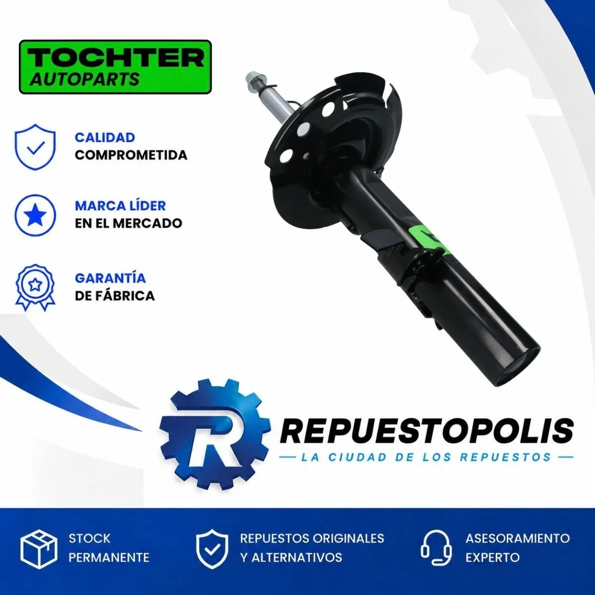 Amortiguador Delantero Izquierdo Ford Focus 13/21 - TOCHTER