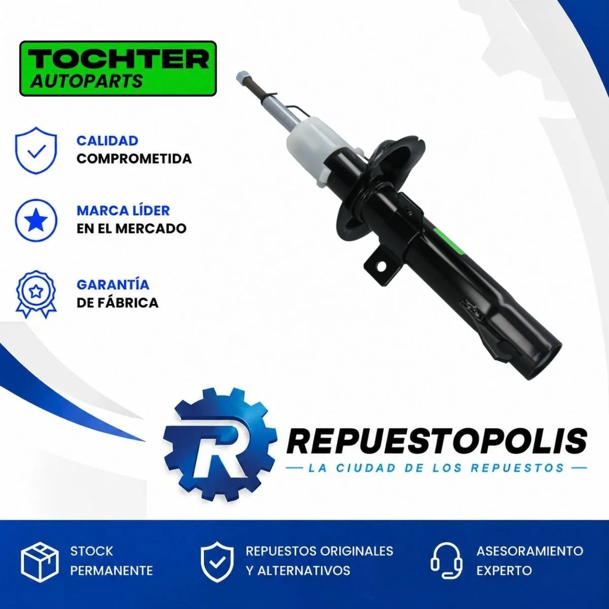 Amortiguador Delantero para Ford KA 97/07 - TOCHTER