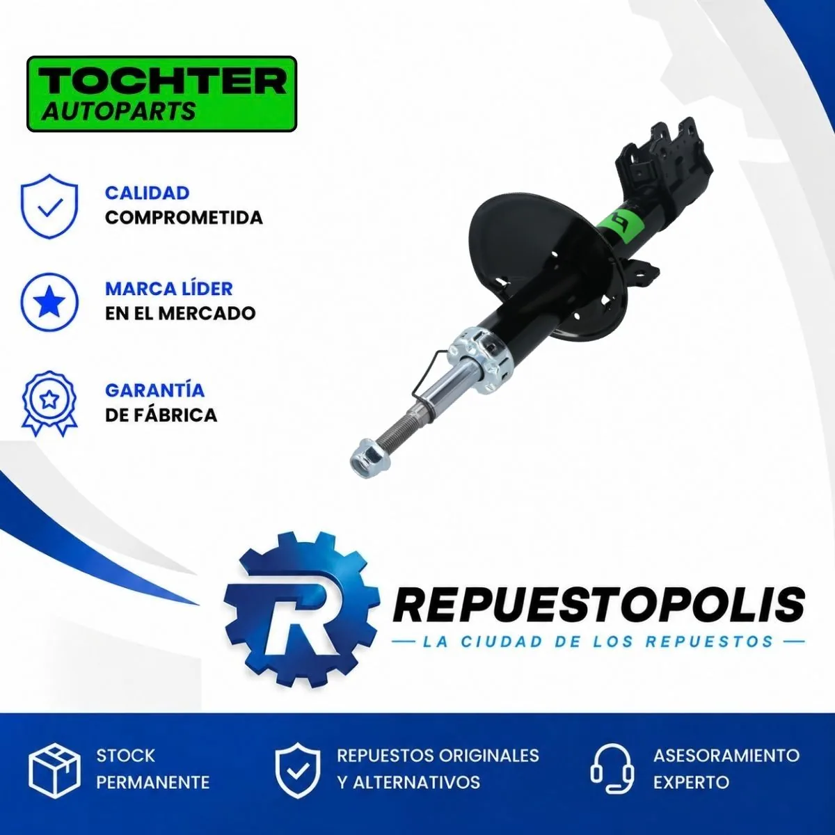 Amortiguador Delantero Renault Captur 16/26 - TOCHTER 10200