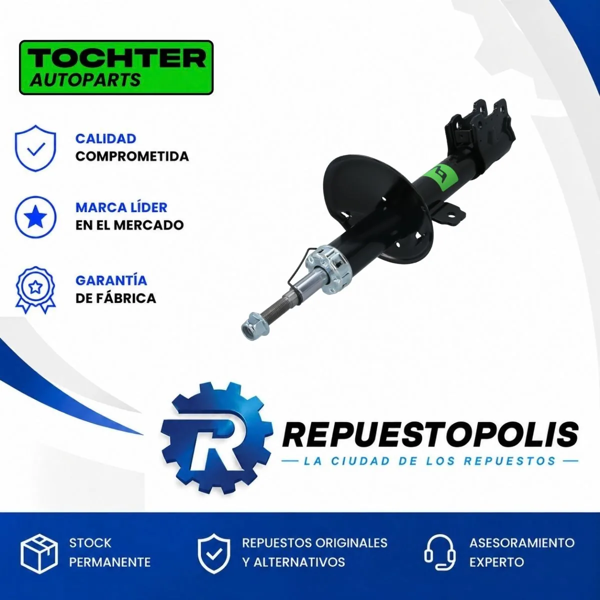 Amortiguador Delantero Renault Captur 16/26 - TOCHTER 10201