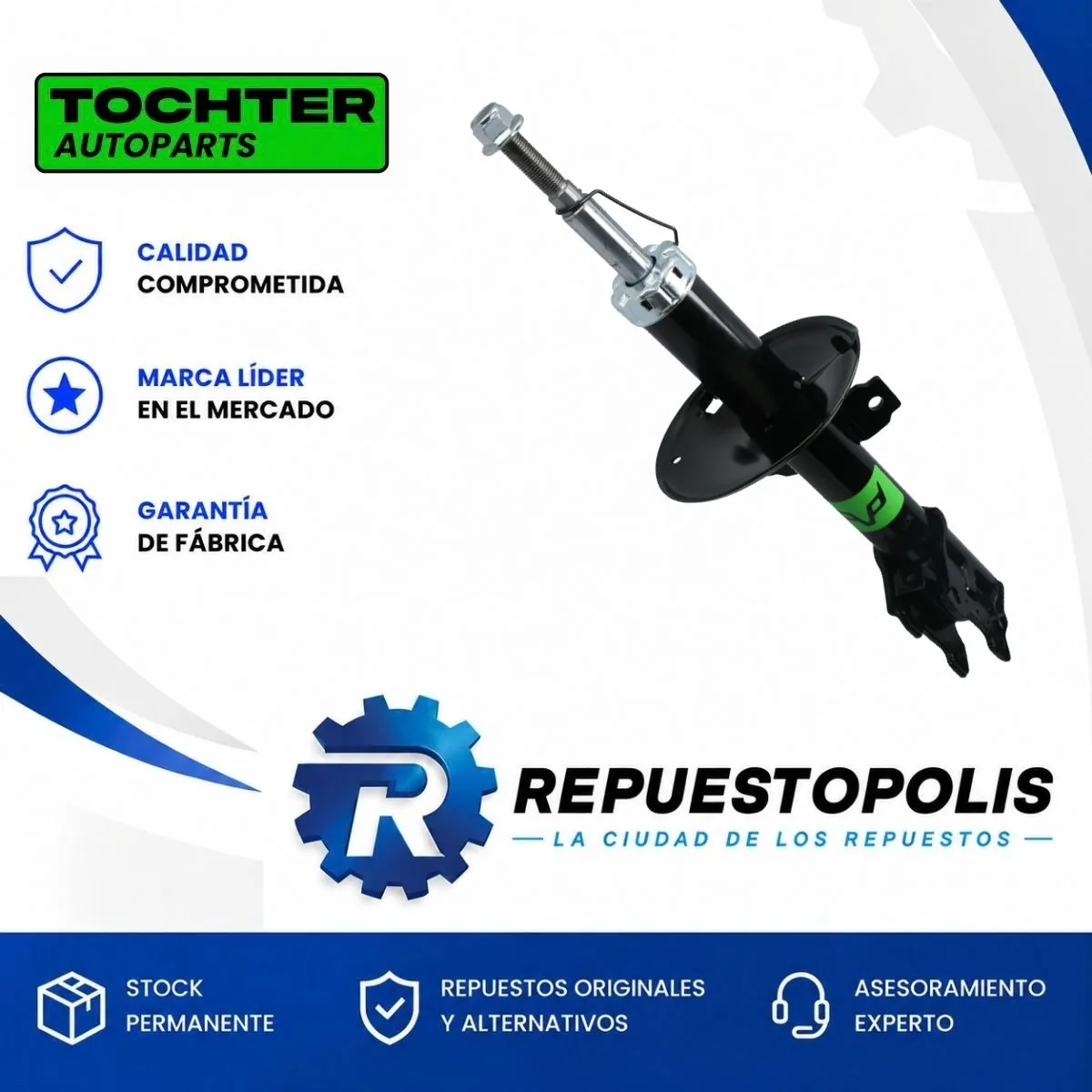 Amortiguador Delantero Renault Duster Oroch 16/26 - TOCHTER