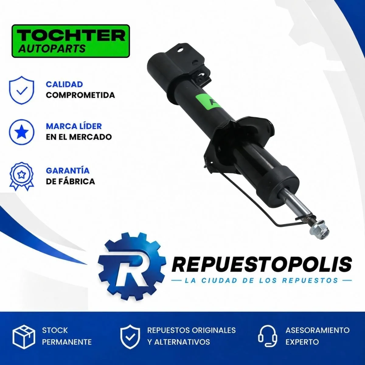 Amortiguador Delantero para Renault Kwid 17/26 - TOCHTER