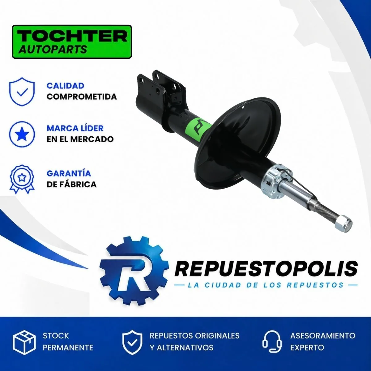 Amortiguador Delantero Renault Logan y Sandero - TOCHTER