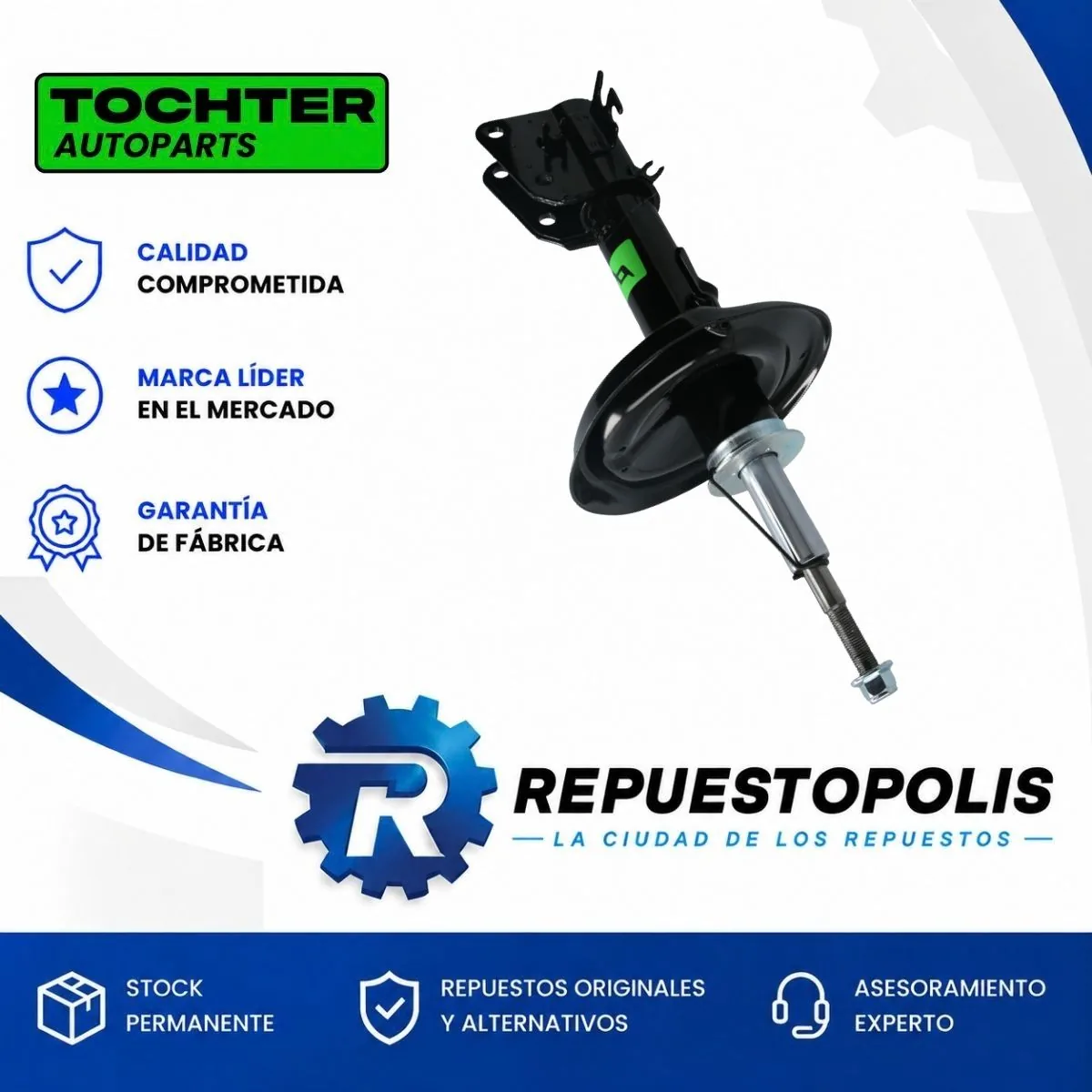Amortiguador Delantero para Renault Master 13/26 - TOCHTER