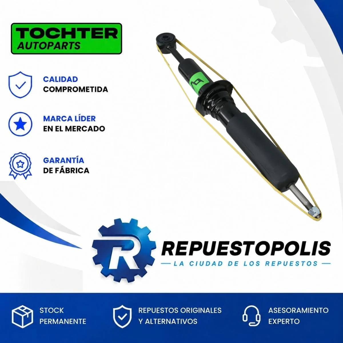 Amortiguador Delantero Toyota Hilux y SW4 15/26 - TOCHTER