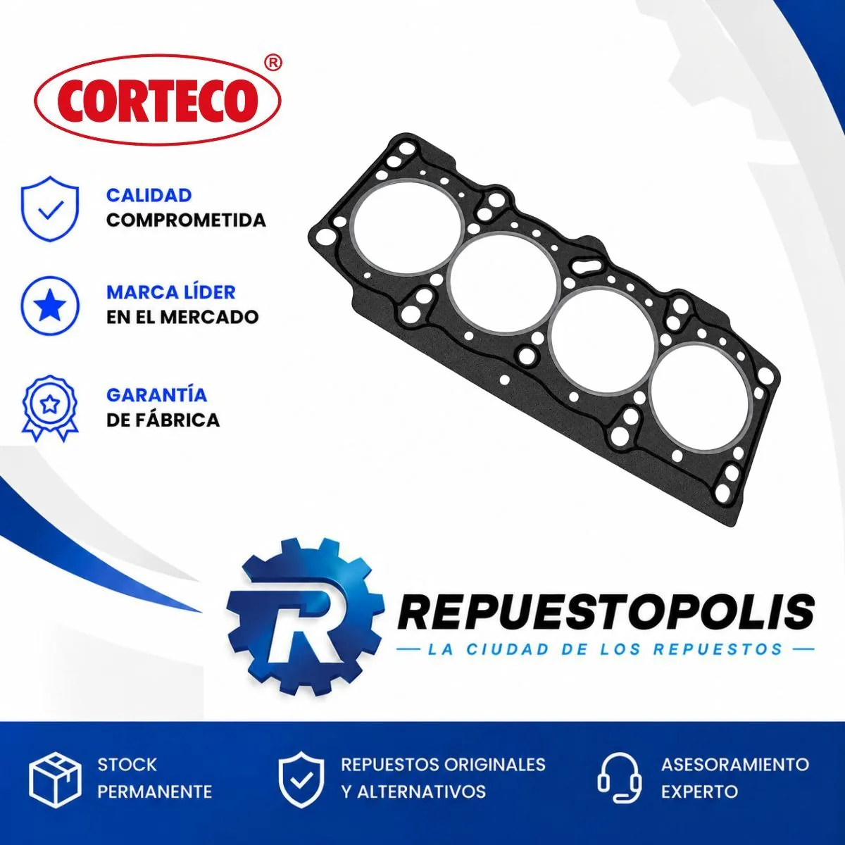 Junta de Tapa de Cilindros - CORTECO 1044545-C