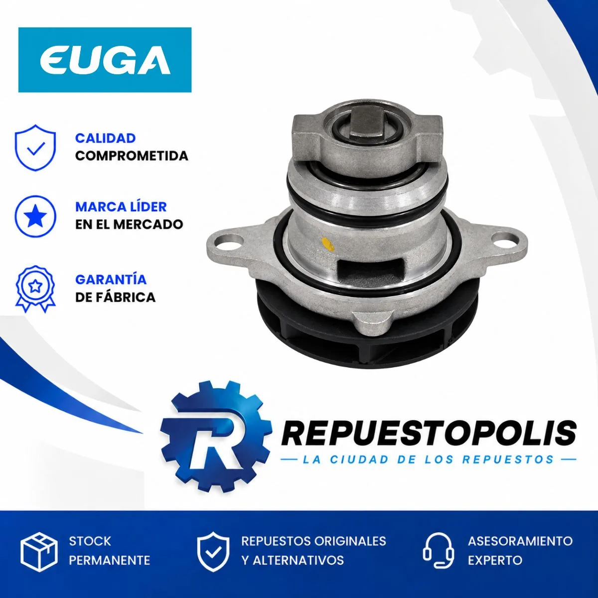 Bomba de Agua para Fiat Argo y Cronos - EUGA