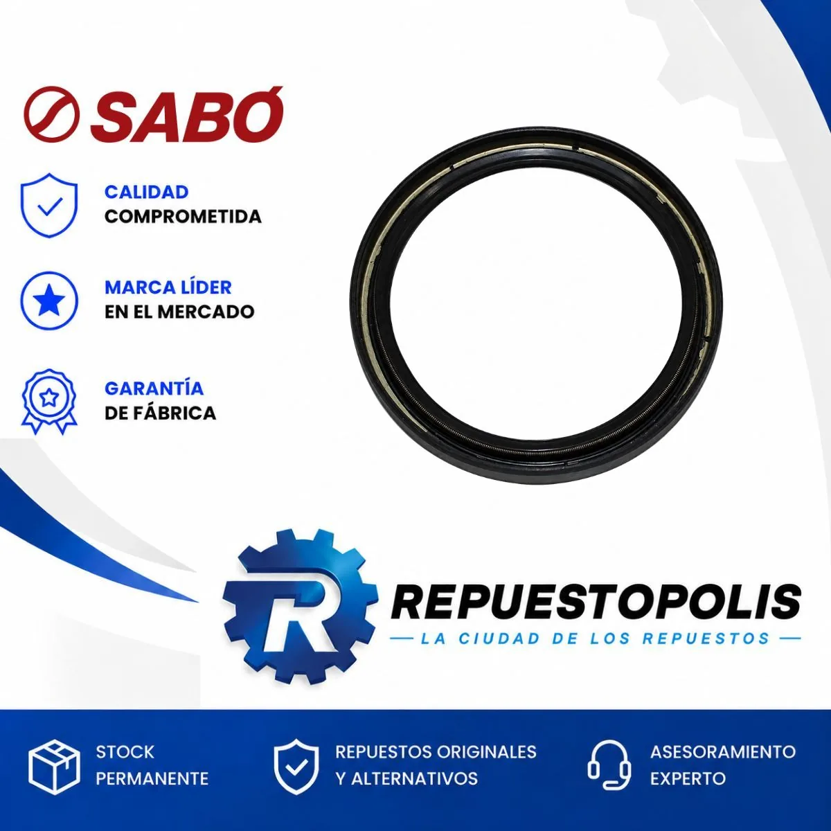 Retén de Cigüeñal Fiat Argo, Cronos, Pulse y Strada - SABO