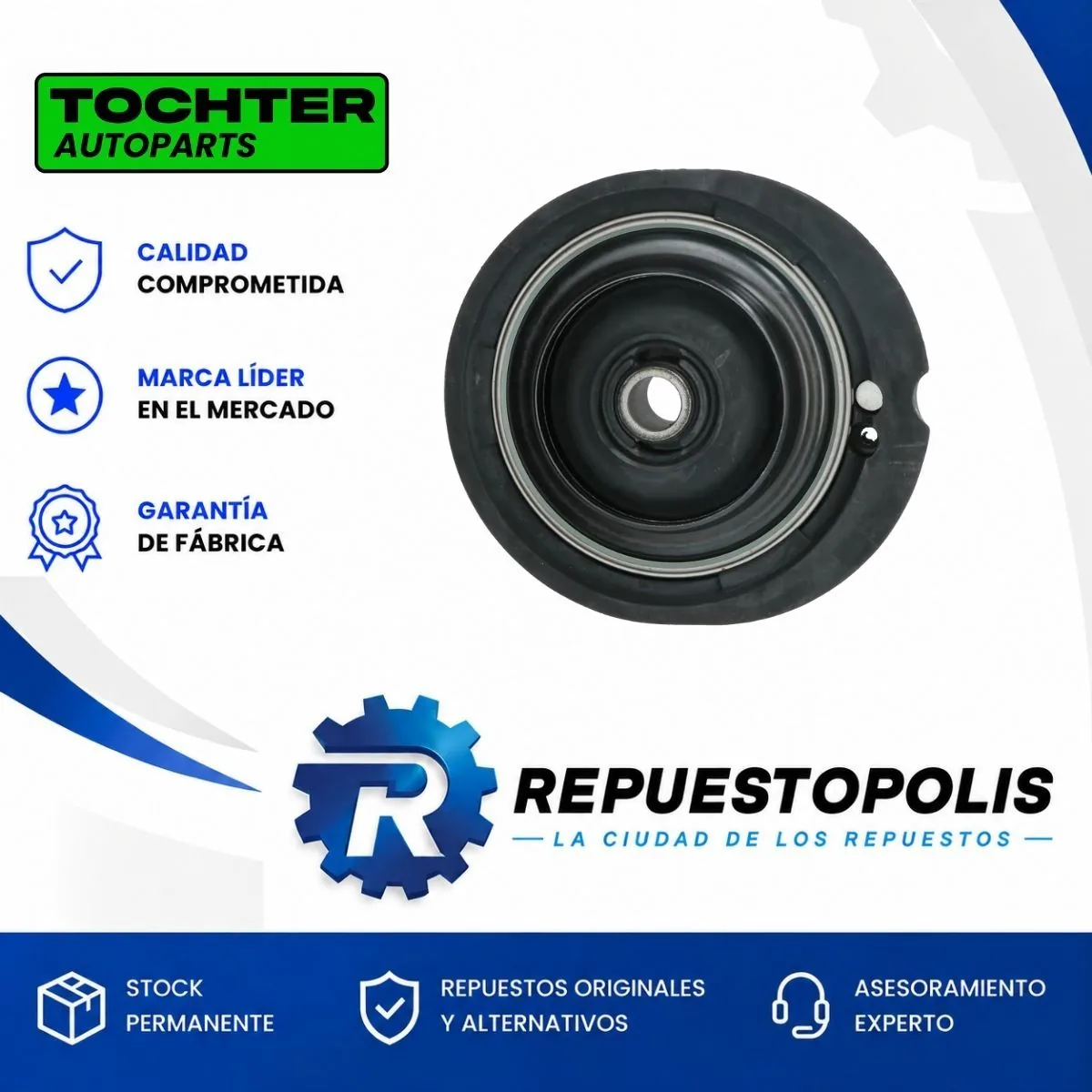 Cazoleta Delantera con Crapodina Citroën C3 03/12 - TOCHTER