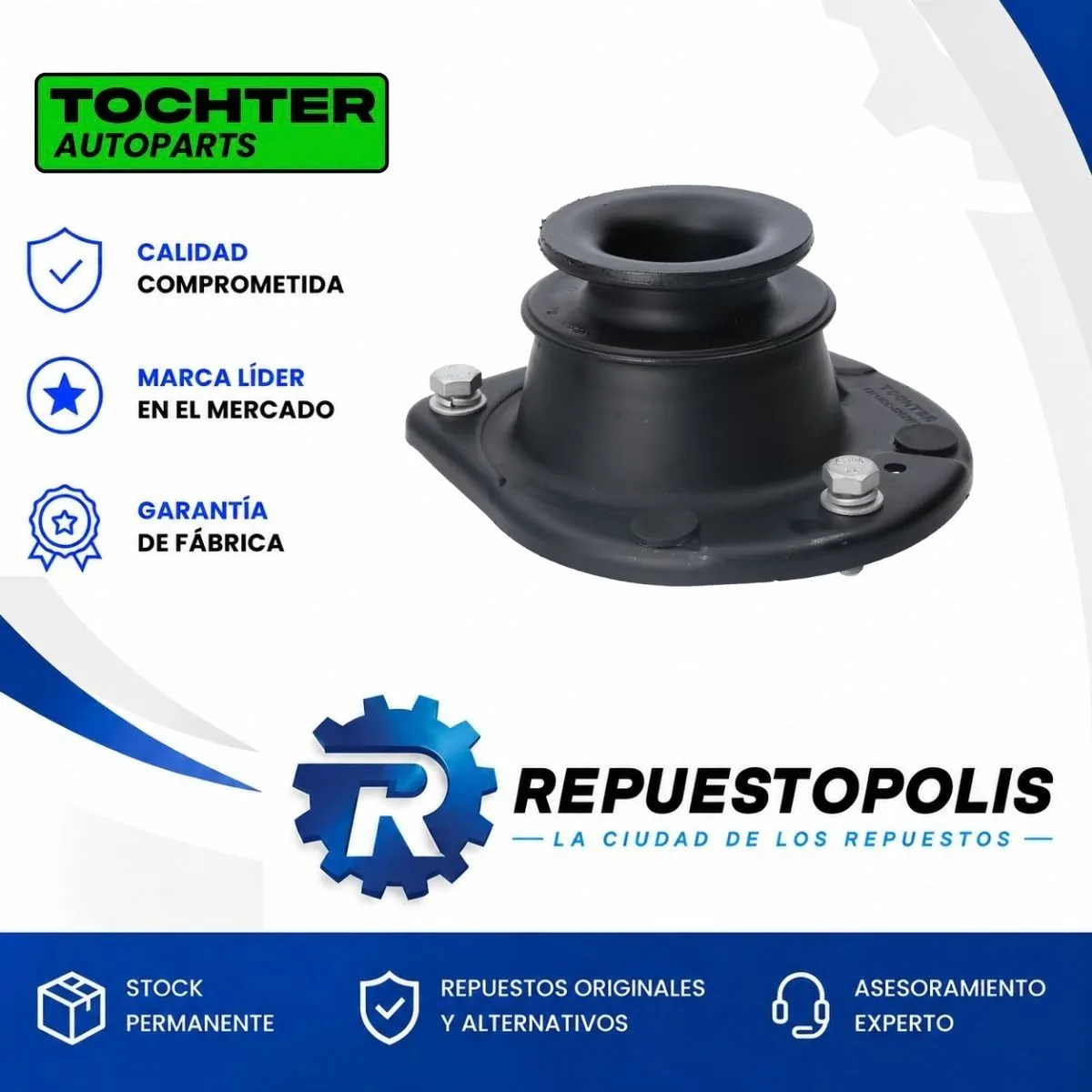 Cazoleta Delantera Derecha con Crapodina Fiat Palio
