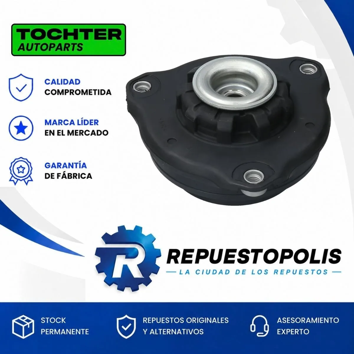 Cazoleta Delantera con Crapodina para Jeep Compass - TOCHTER