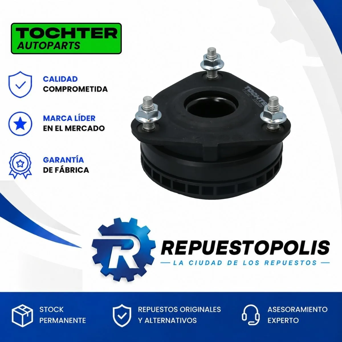 Cazoleta Delantera con Crapodina para Ford Fiesta - TOCHTER