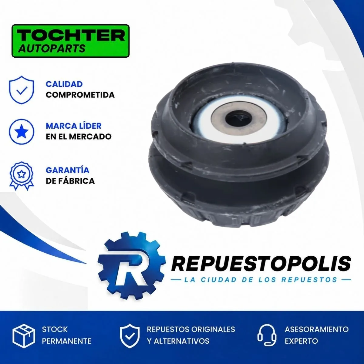 Cazoleta Delantera con Crapodina para Nissan March - TOCHTER