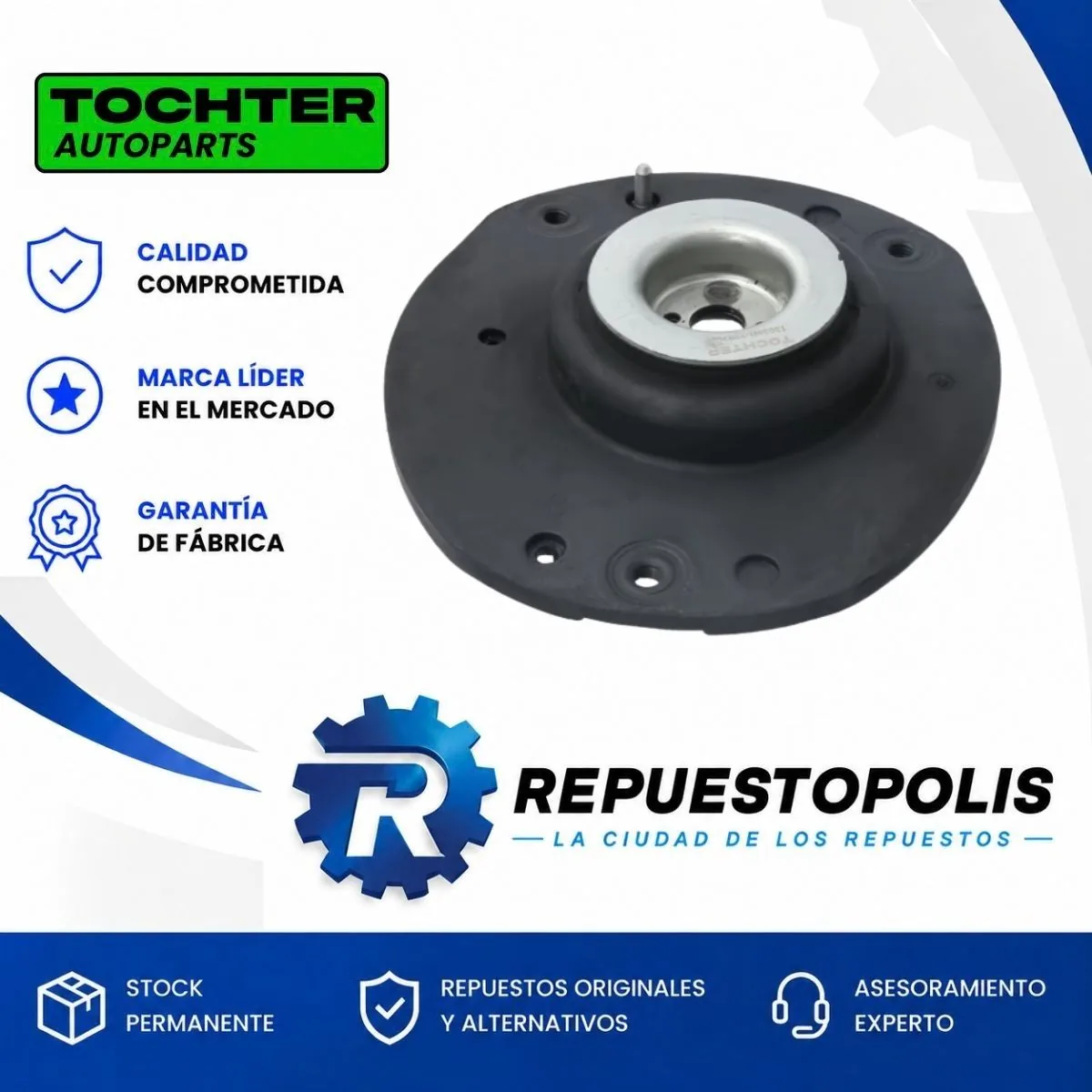 Cazoleta Delantera Derecha Peugeot 206 y 207 99/12 - TOCHTER
